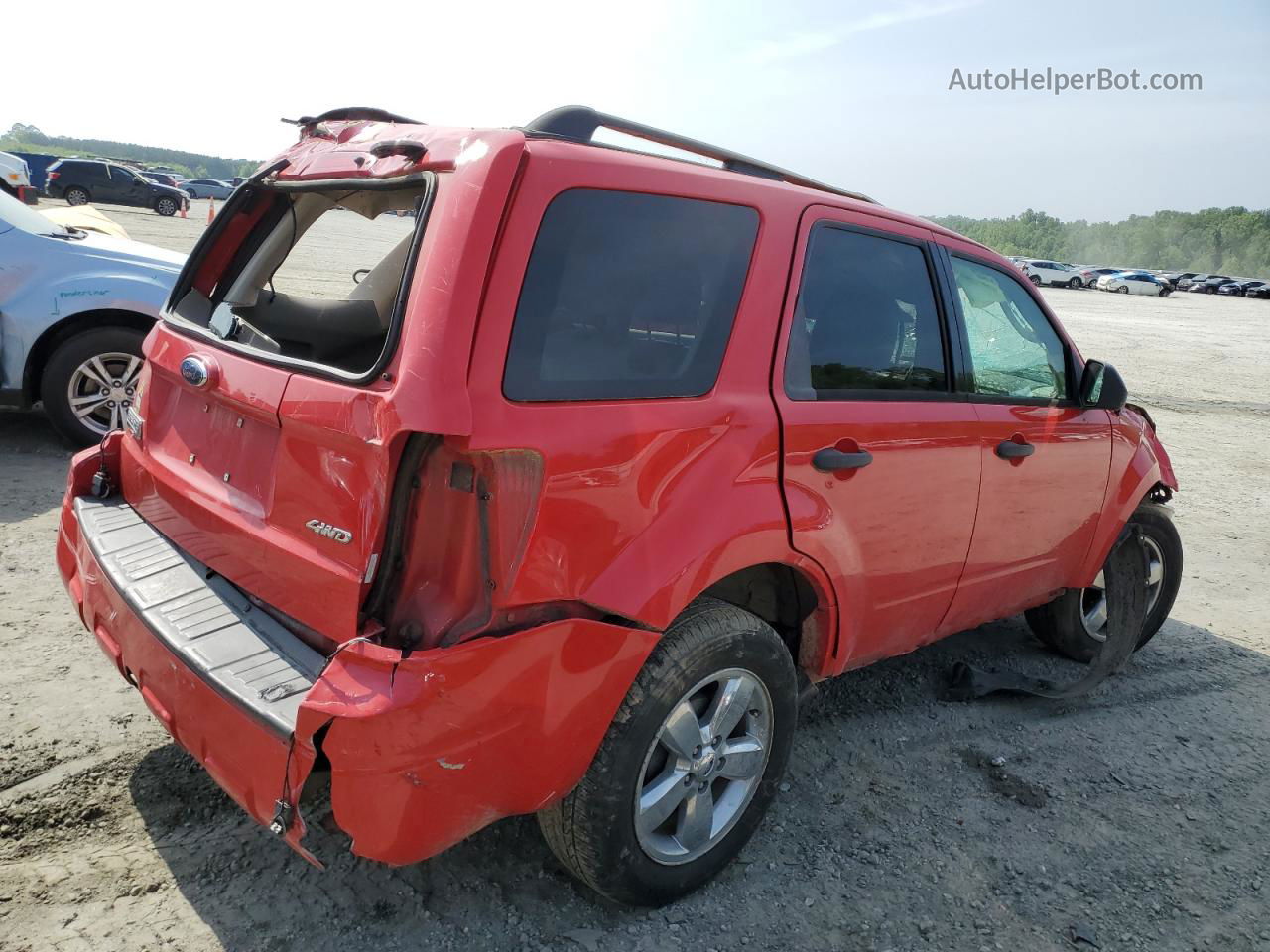 2009 Ford Escape Xlt Red vin: 1FMCU93G79KA43049