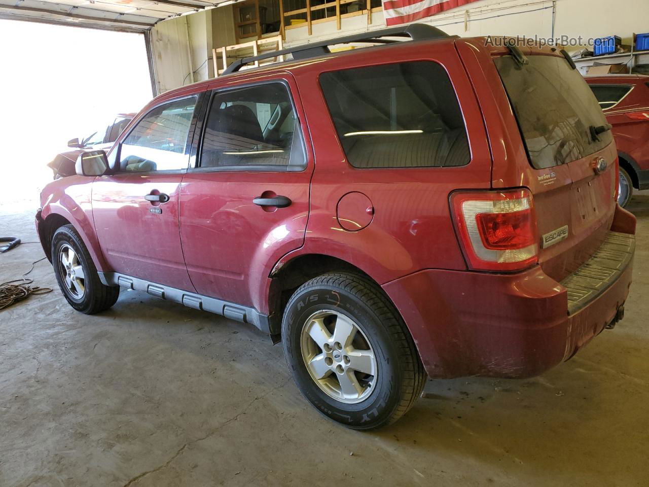 2009 Ford Escape Xlt Red vin: 1FMCU93G79KA60997