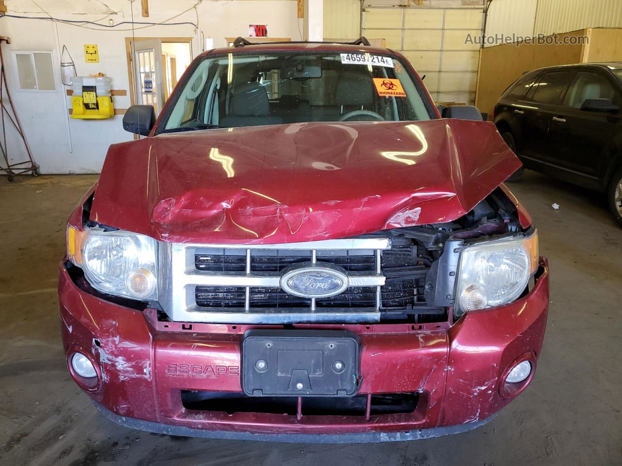 2009 Ford Escape Xlt Red vin: 1FMCU93G79KA60997