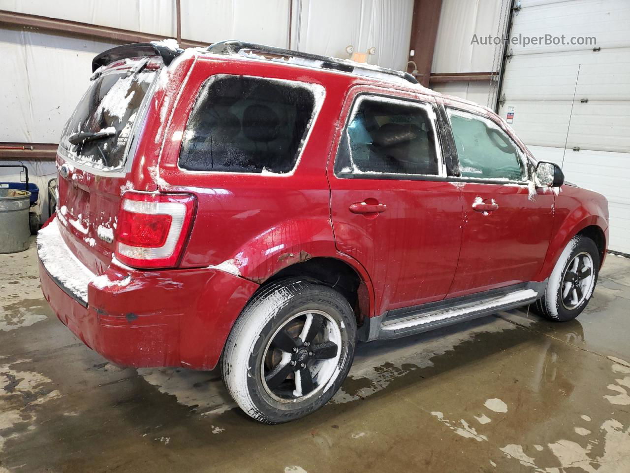 2009 Ford Escape Xlt Red vin: 1FMCU93G79KB18137