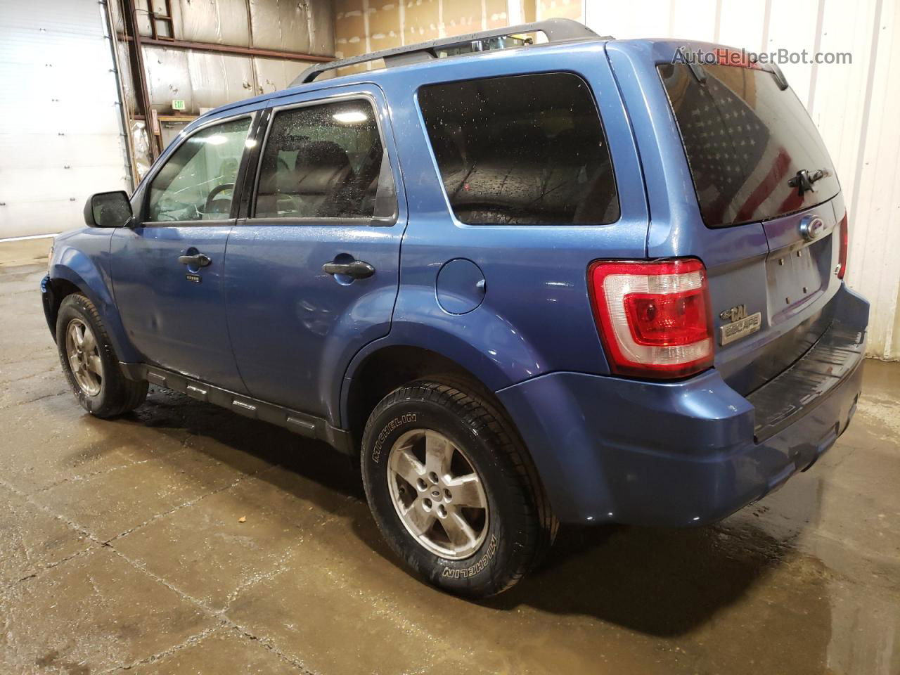 2009 Ford Escape Xlt Blue vin: 1FMCU93G89KA53816