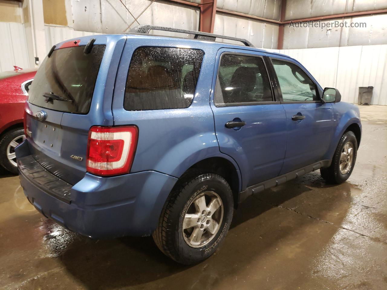 2009 Ford Escape Xlt Blue vin: 1FMCU93G89KA53816