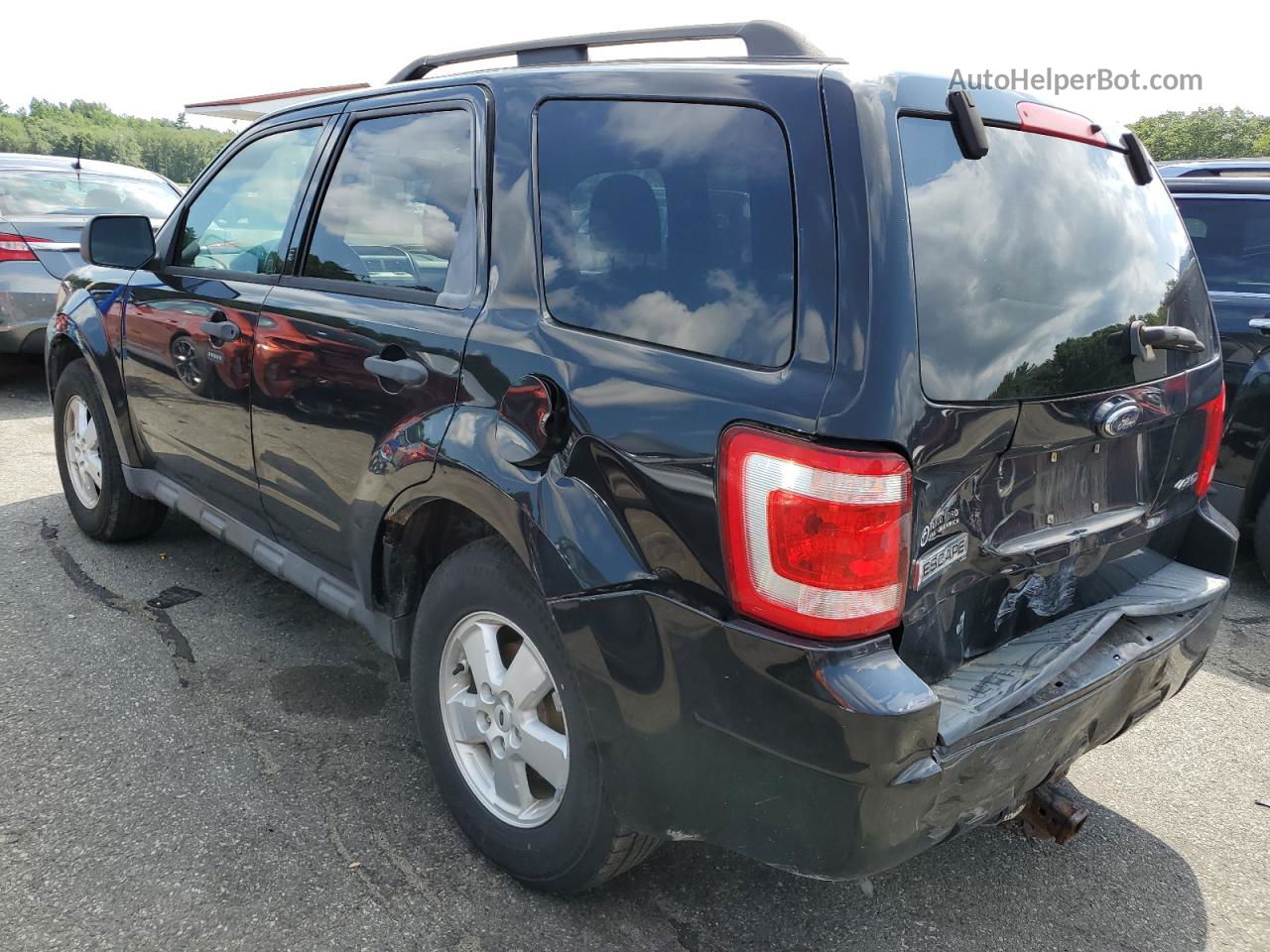 2009 Ford Escape Xlt Black vin: 1FMCU93G89KA55968