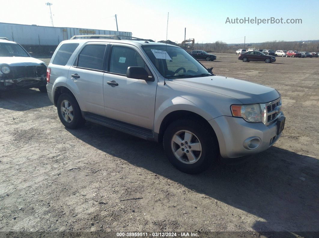 2009 Ford Escape Xlt Silver vin: 1FMCU93G89KA60751