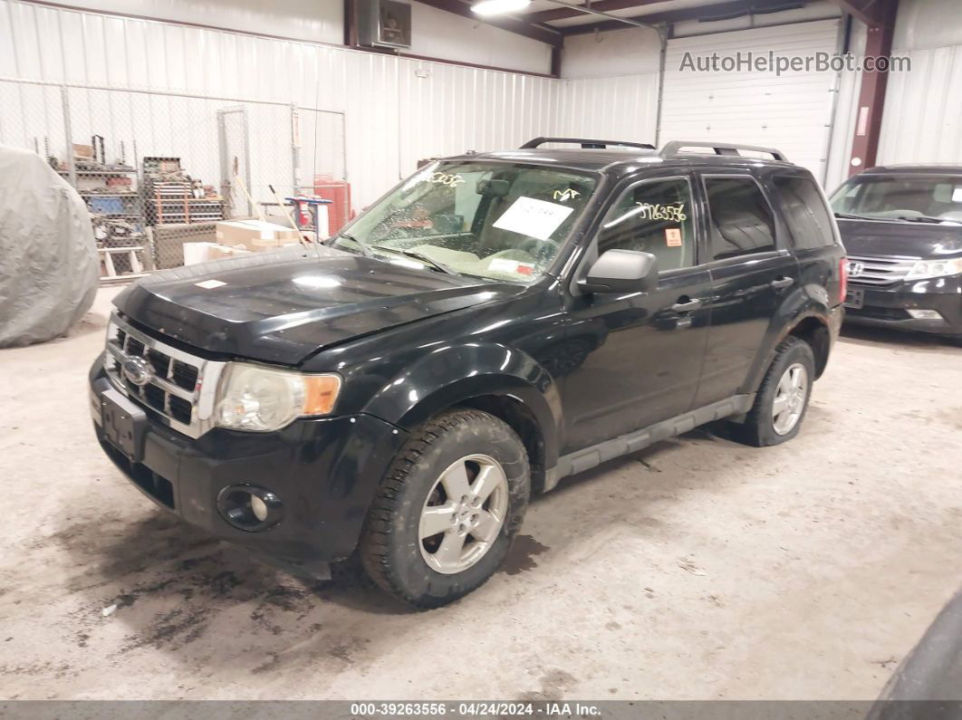 2009 Ford Escape Xlt Black vin: 1FMCU93G89KC27187