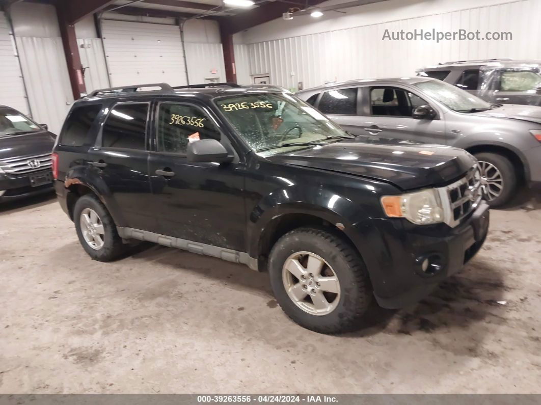 2009 Ford Escape Xlt Black vin: 1FMCU93G89KC27187