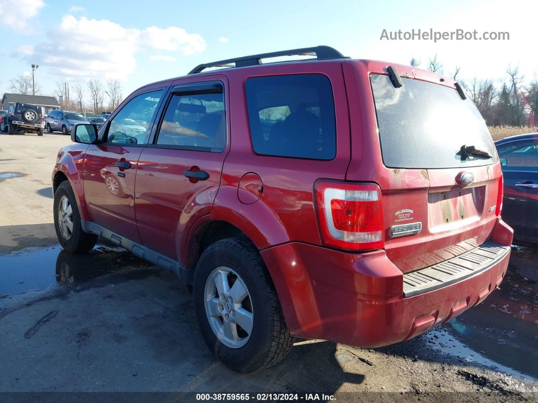 2009 Ford Escape Xlt Maroon vin: 1FMCU93G99KA45174