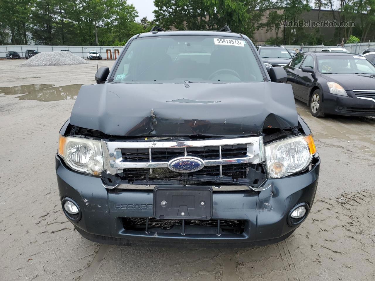 2009 Ford Escape Xlt Gray vin: 1FMCU93G99KA87036