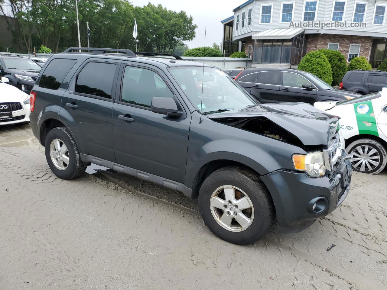 2009 Ford Escape Xlt Gray vin: 1FMCU93G99KA87036