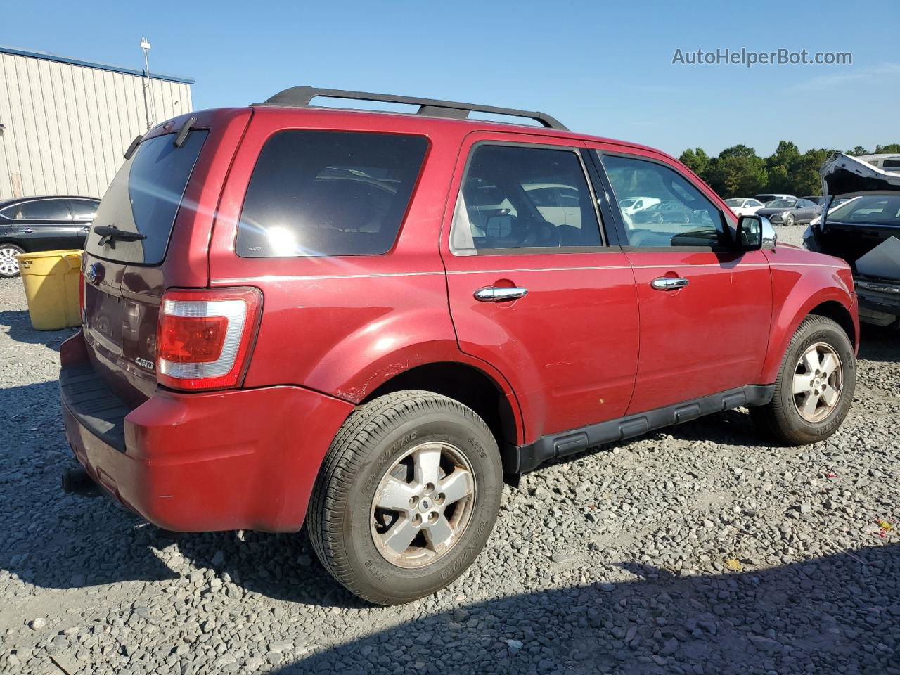 2009 Ford Escape Xlt Красный vin: 1FMCU93G99KC05229