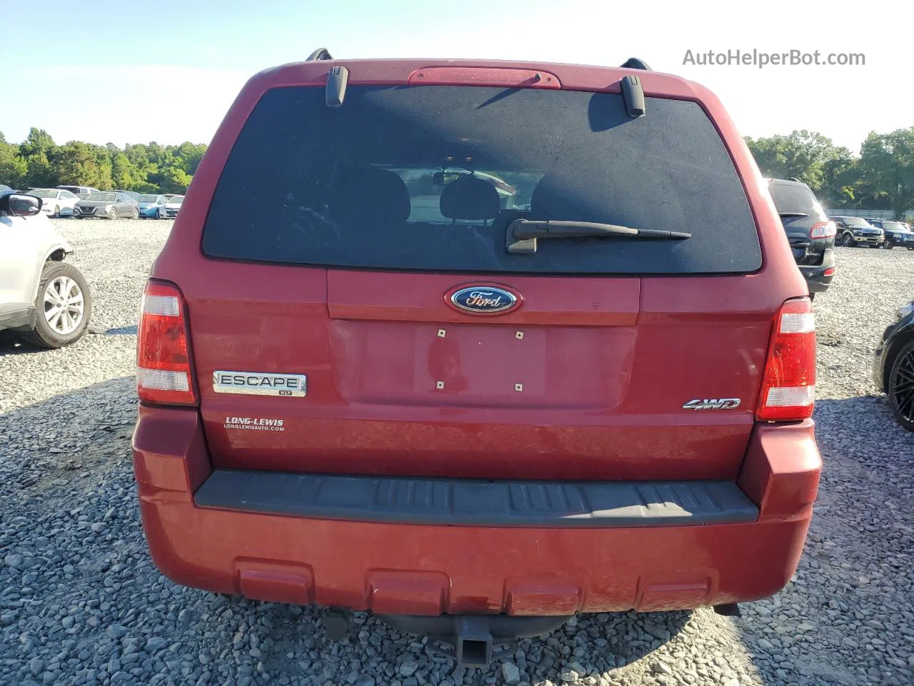 2009 Ford Escape Xlt Red vin: 1FMCU93G99KC05229