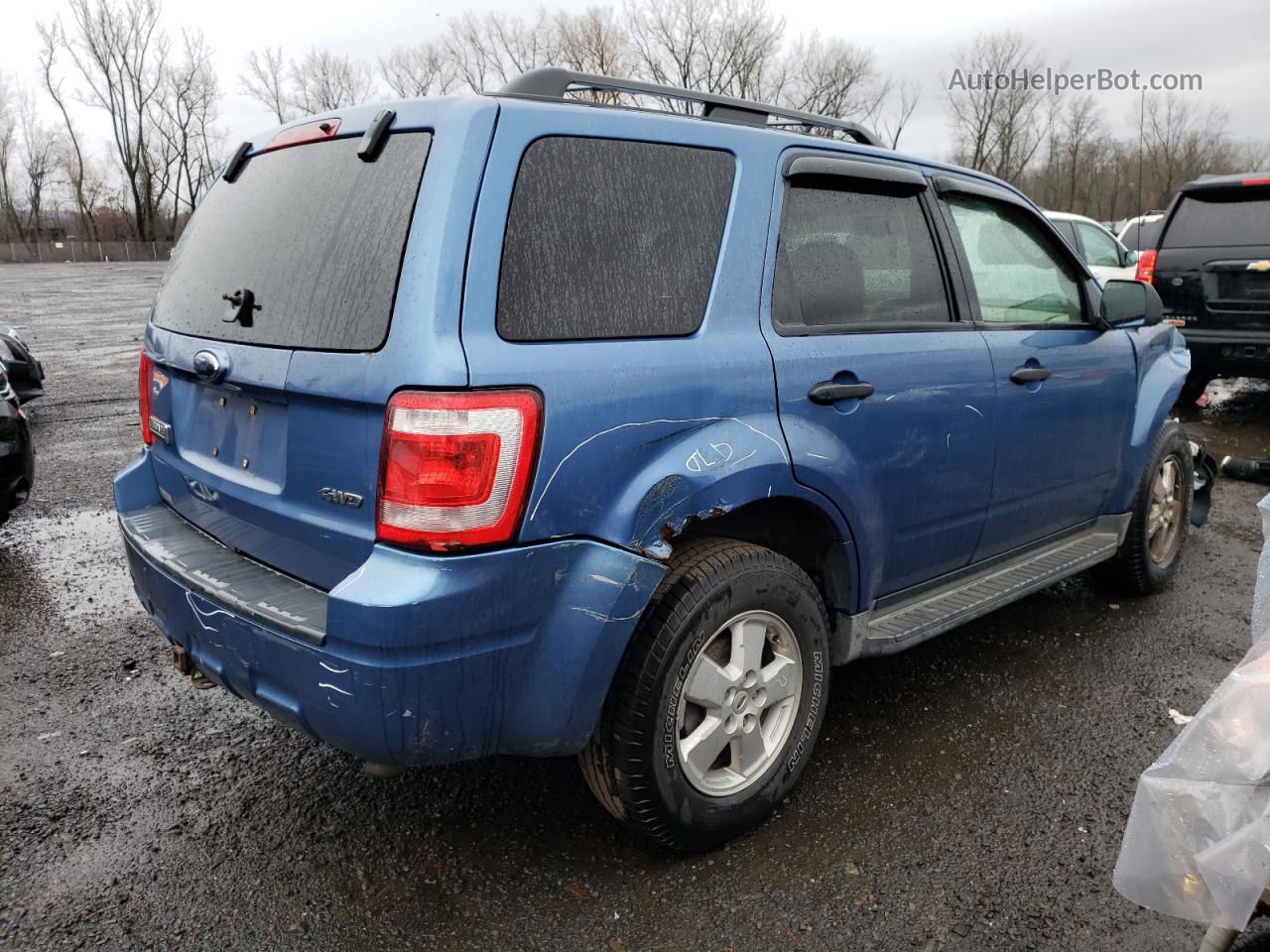 2009 Ford Escape Xlt Blue vin: 1FMCU93GX9KC80683