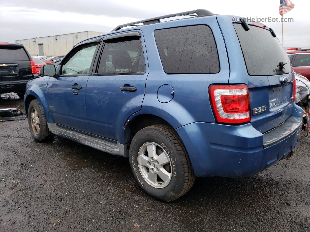 2009 Ford Escape Xlt Blue vin: 1FMCU93GX9KC80683