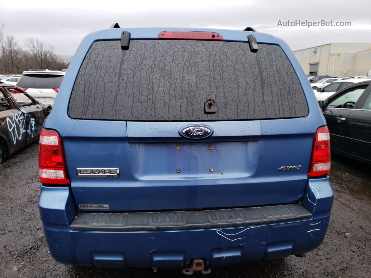 2009 Ford Escape Xlt Blue vin: 1FMCU93GX9KC80683