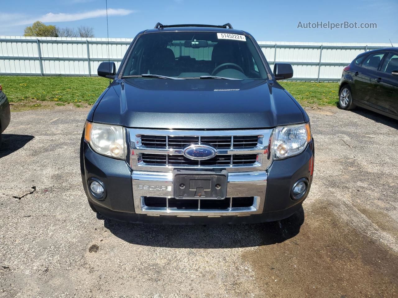 2009 Ford Escape Limited Charcoal vin: 1FMCU94G09KA86341