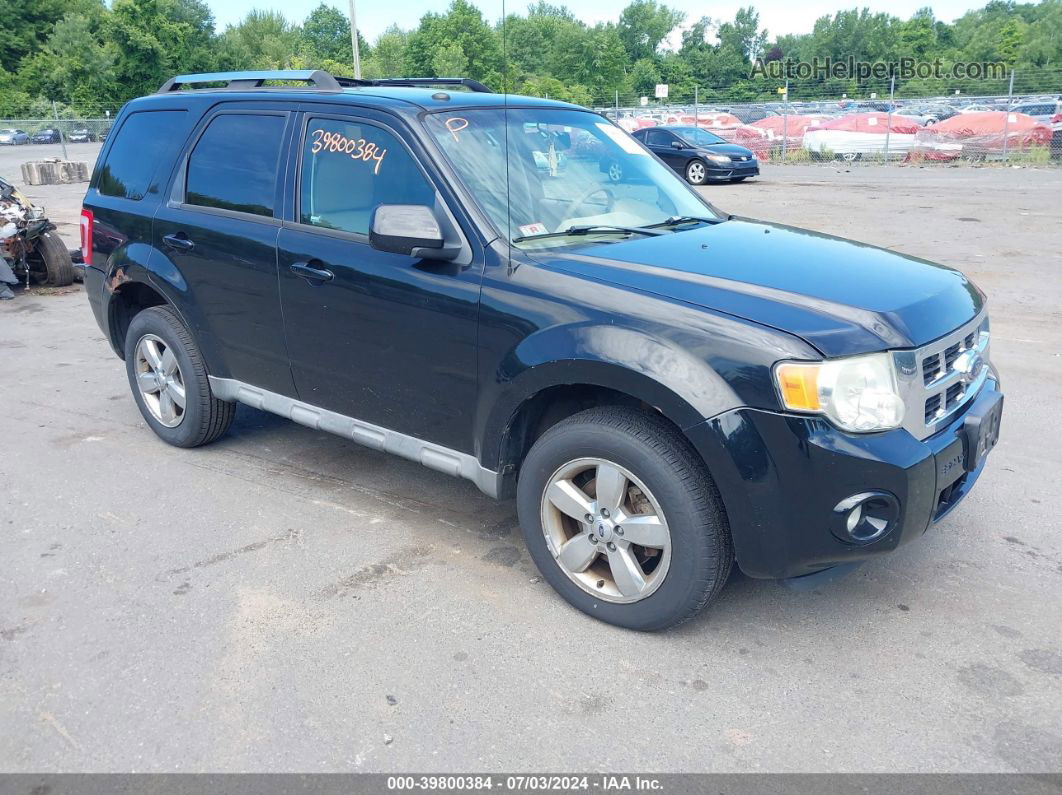 2009 Ford Escape Limited Black vin: 1FMCU94G19KB20416