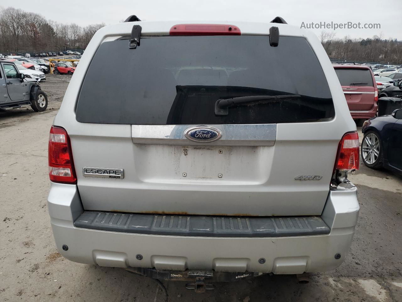 2009 Ford Escape Limited Silver vin: 1FMCU94G19KB62620