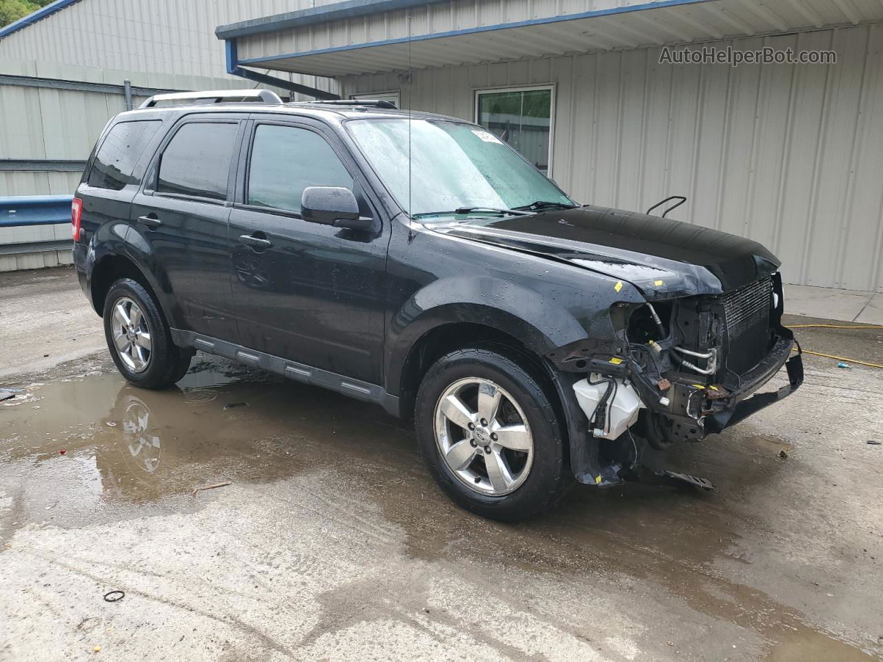 2009 Ford Escape Limited Черный vin: 1FMCU94G29KC59275