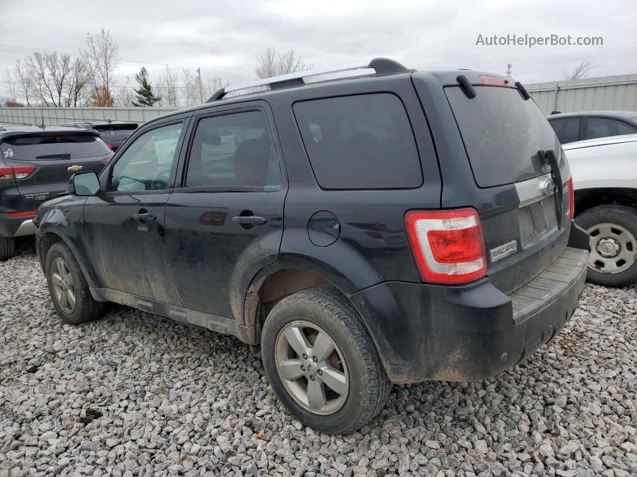 2009 Ford Escape Limited Black vin: 1FMCU94G39KC98053