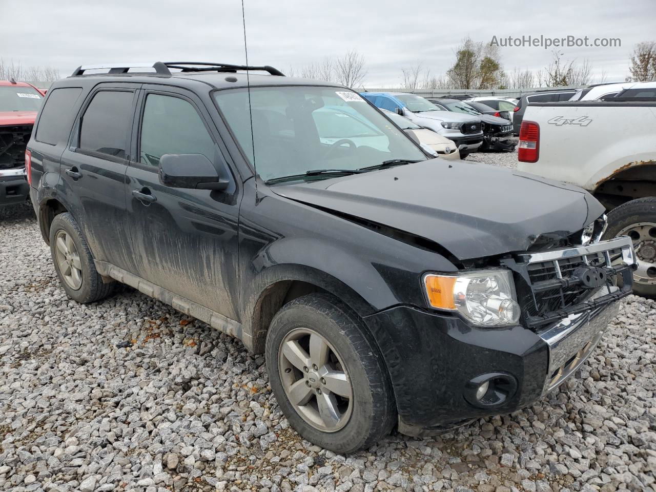 2009 Ford Escape Limited Black vin: 1FMCU94G39KC98053