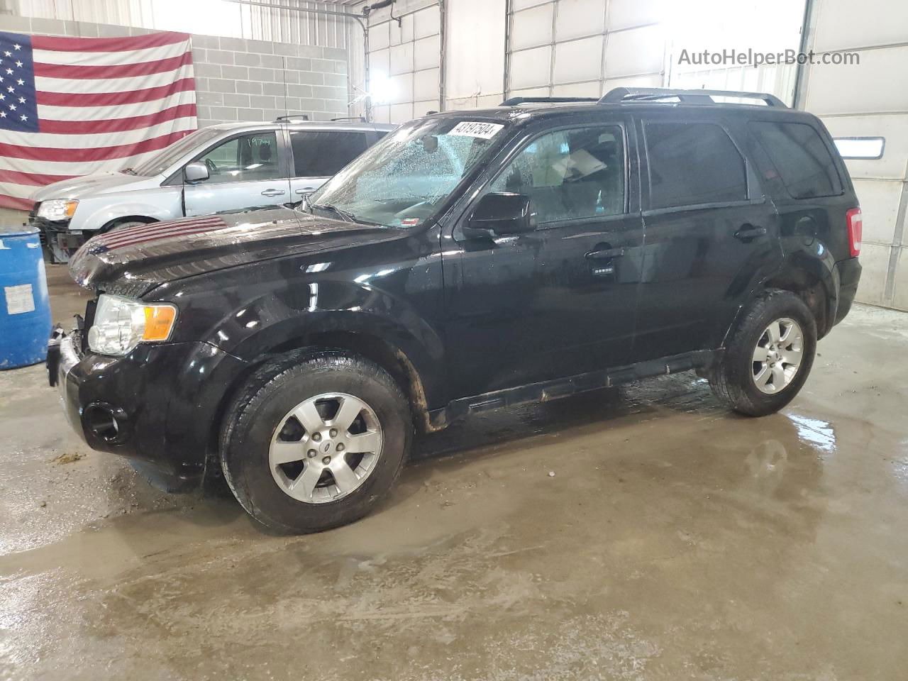 2009 Ford Escape Limited Черный vin: 1FMCU94G49KC31476