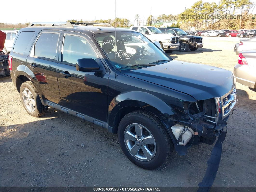 2009 Ford Escape Limited Black vin: 1FMCU94G59KA20156