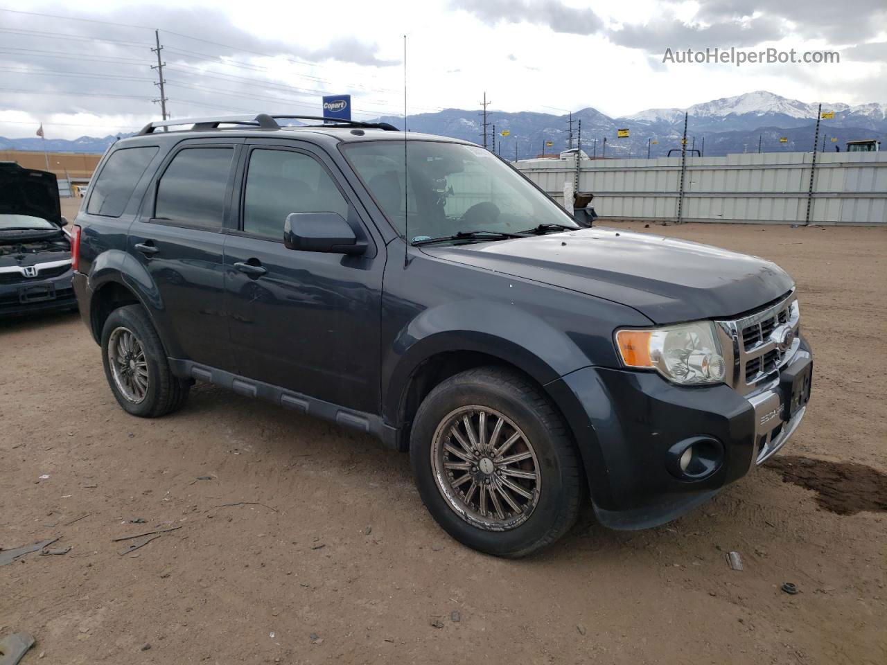 2009 Ford Escape Limited Gray vin: 1FMCU94G69KA16116