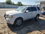 2009 Ford Escape Limited White vin: 1FMCU94G69KA21929