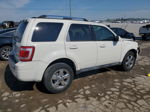 2009 Ford Escape Limited White vin: 1FMCU94G69KA21929