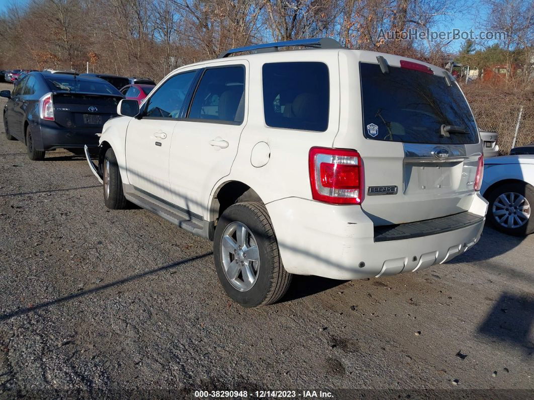 2009 Ford Escape Limited White vin: 1FMCU94G69KB71247