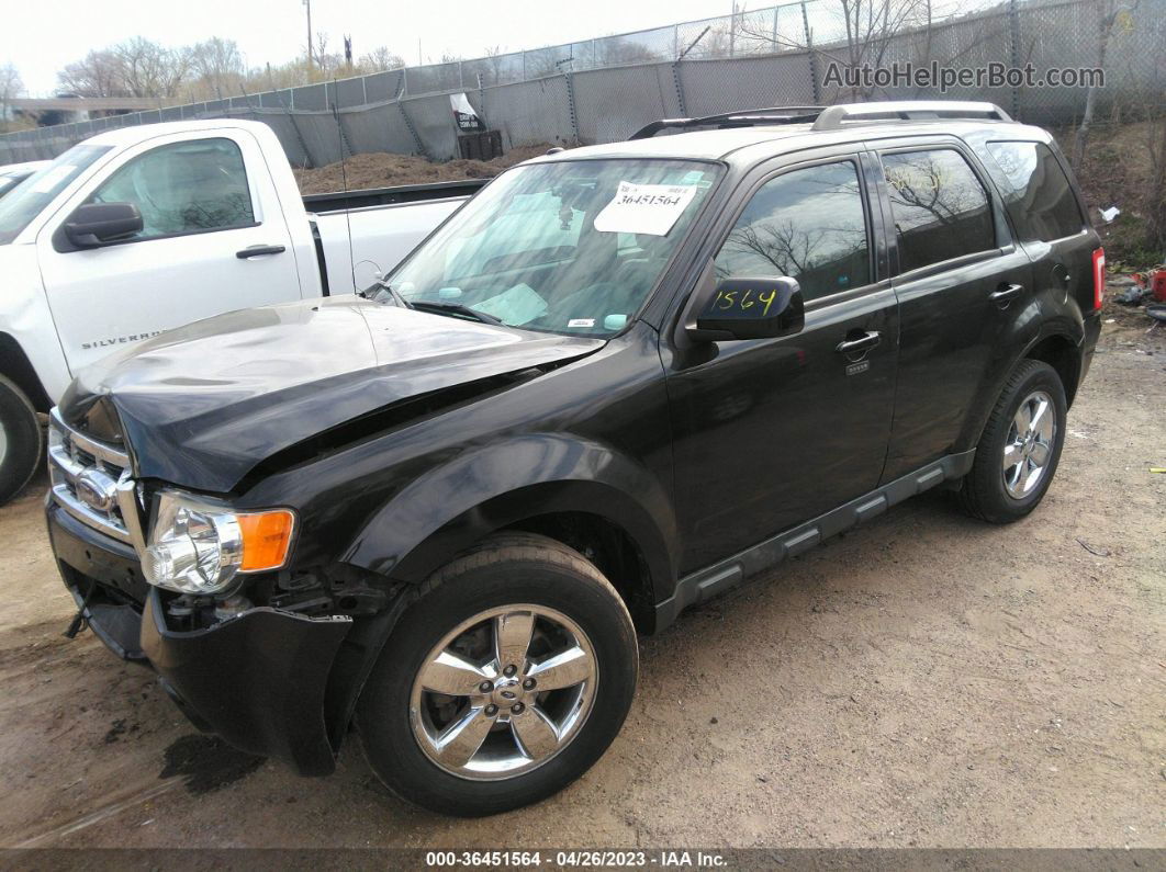 2009 Ford Escape Limited Черный vin: 1FMCU94G79KB30352