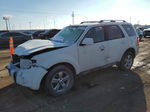 2009 Ford Escape Limited White vin: 1FMCU94G99KB02391