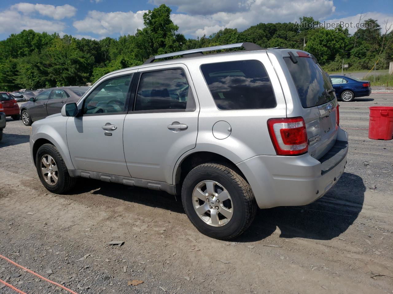 2009 Ford Escape Limited Silver vin: 1FMCU94GX9KA86251