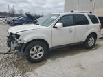 2009 Ford Escape Limited White vin: 1FMCU94GX9KC56589