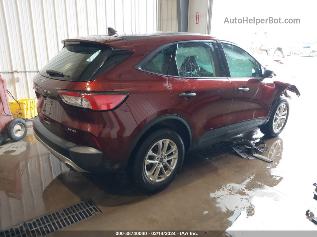 2021 Ford Escape S Brown vin: 1FMCU9F66MUA45925