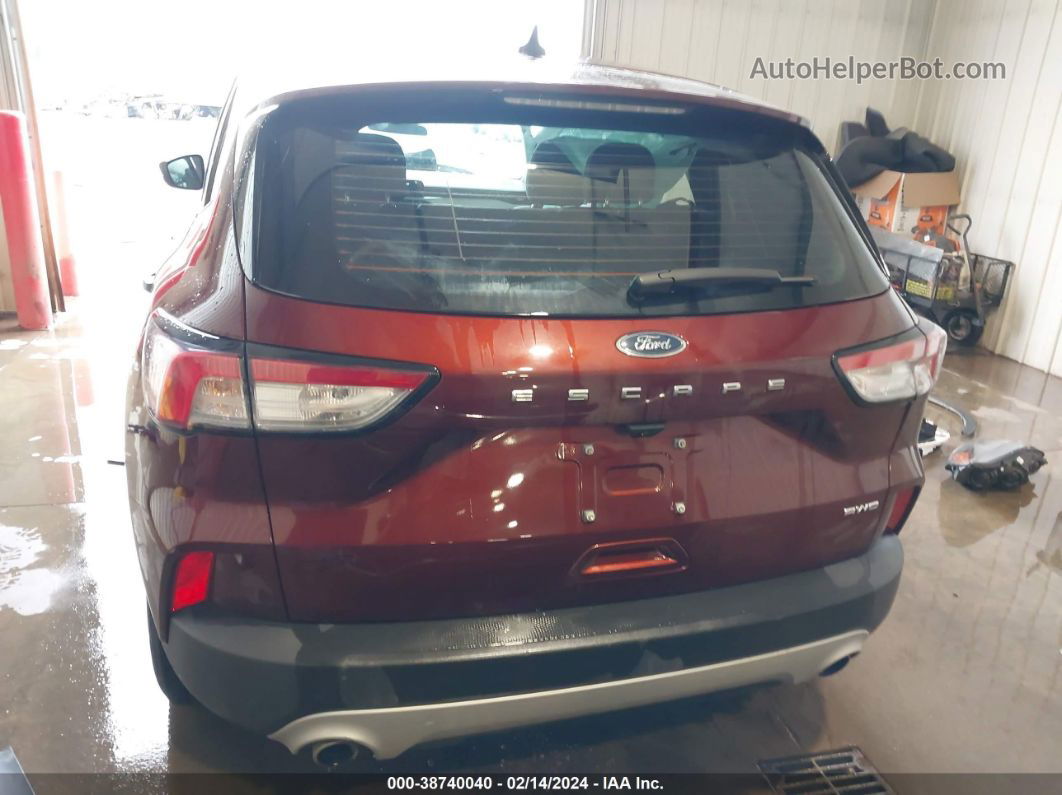 2021 Ford Escape S Brown vin: 1FMCU9F66MUA45925