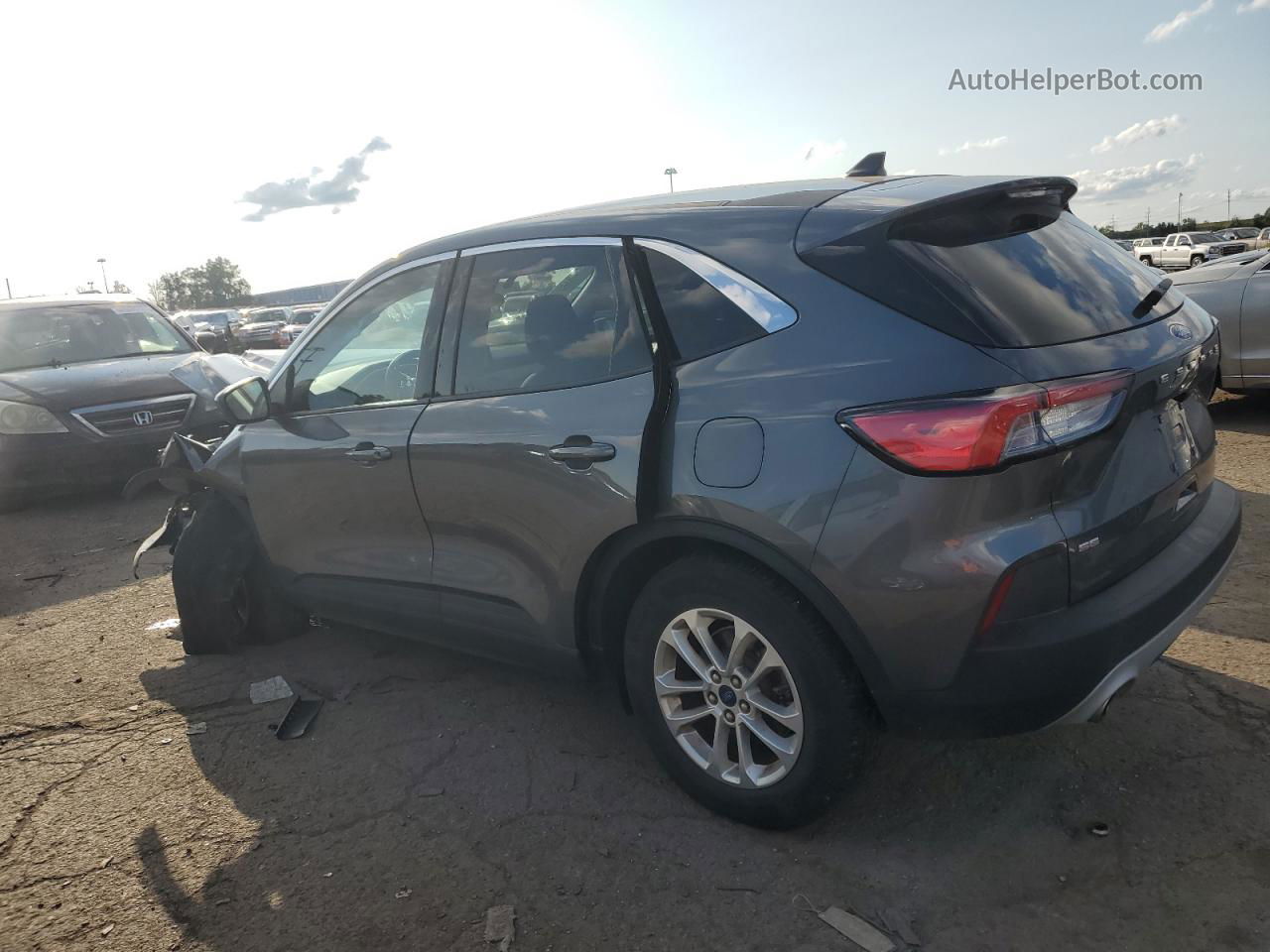 2021 Ford Escape Se Gray vin: 1FMCU9G60MUA99218