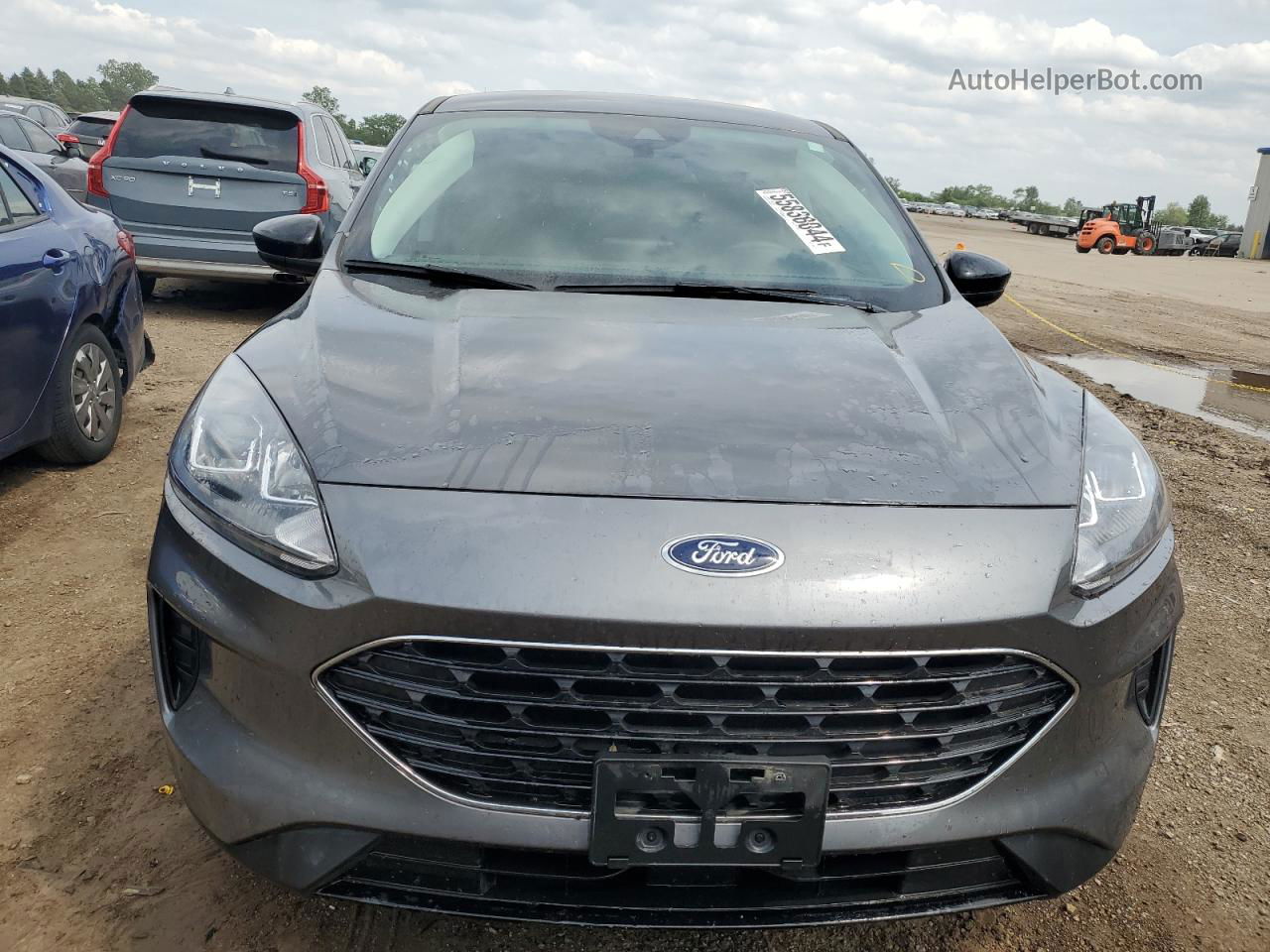 2021 Ford Escape Se Gray vin: 1FMCU9G62MUB33692