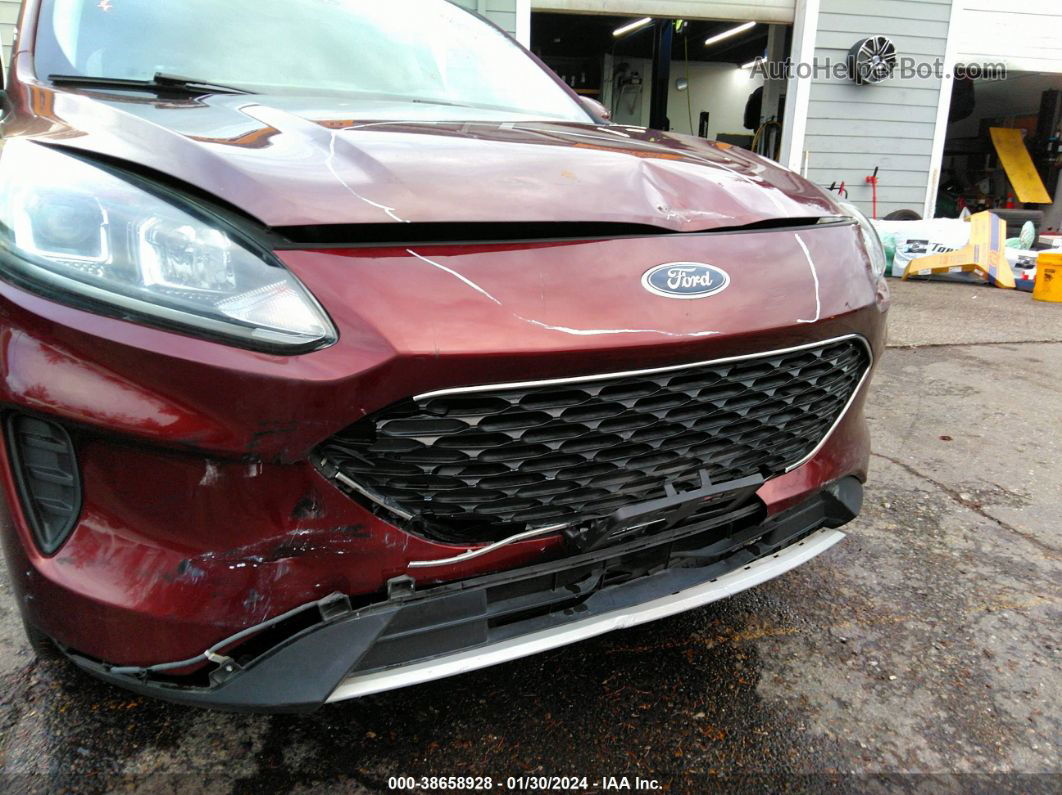 2021 Ford Escape Se Burgundy vin: 1FMCU9G64MUA38695