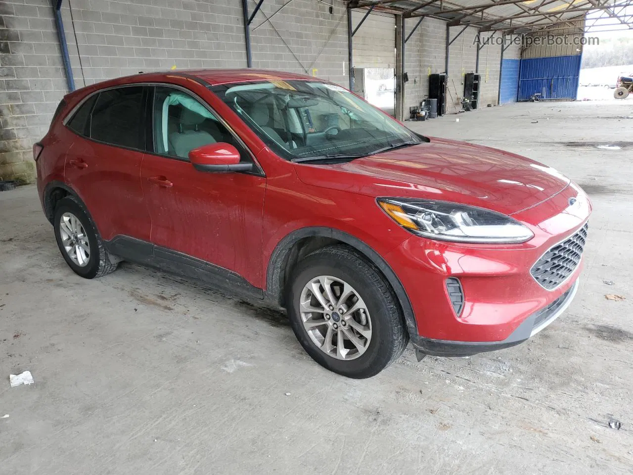 2021 Ford Escape Se Burgundy vin: 1FMCU9G65MUA98310