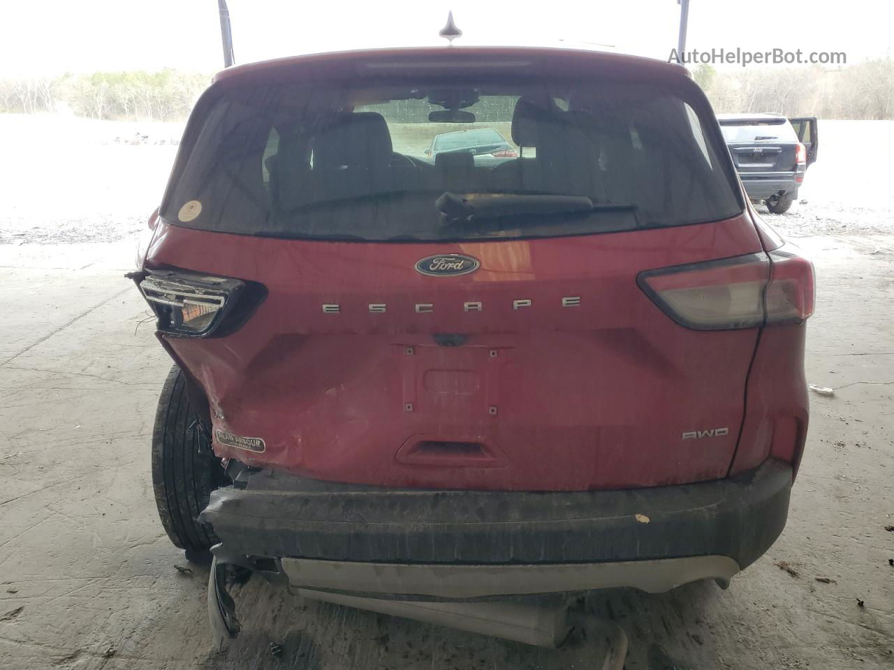 2021 Ford Escape Se Бордовый vin: 1FMCU9G65MUA98310