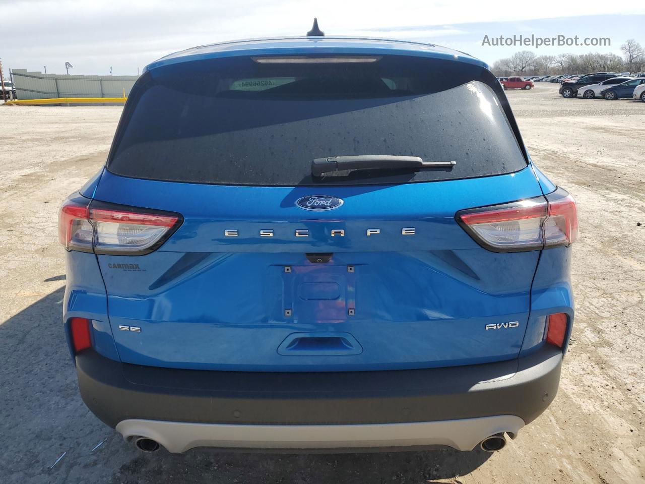 2021 Ford Escape Se Синий vin: 1FMCU9G66MUA06170