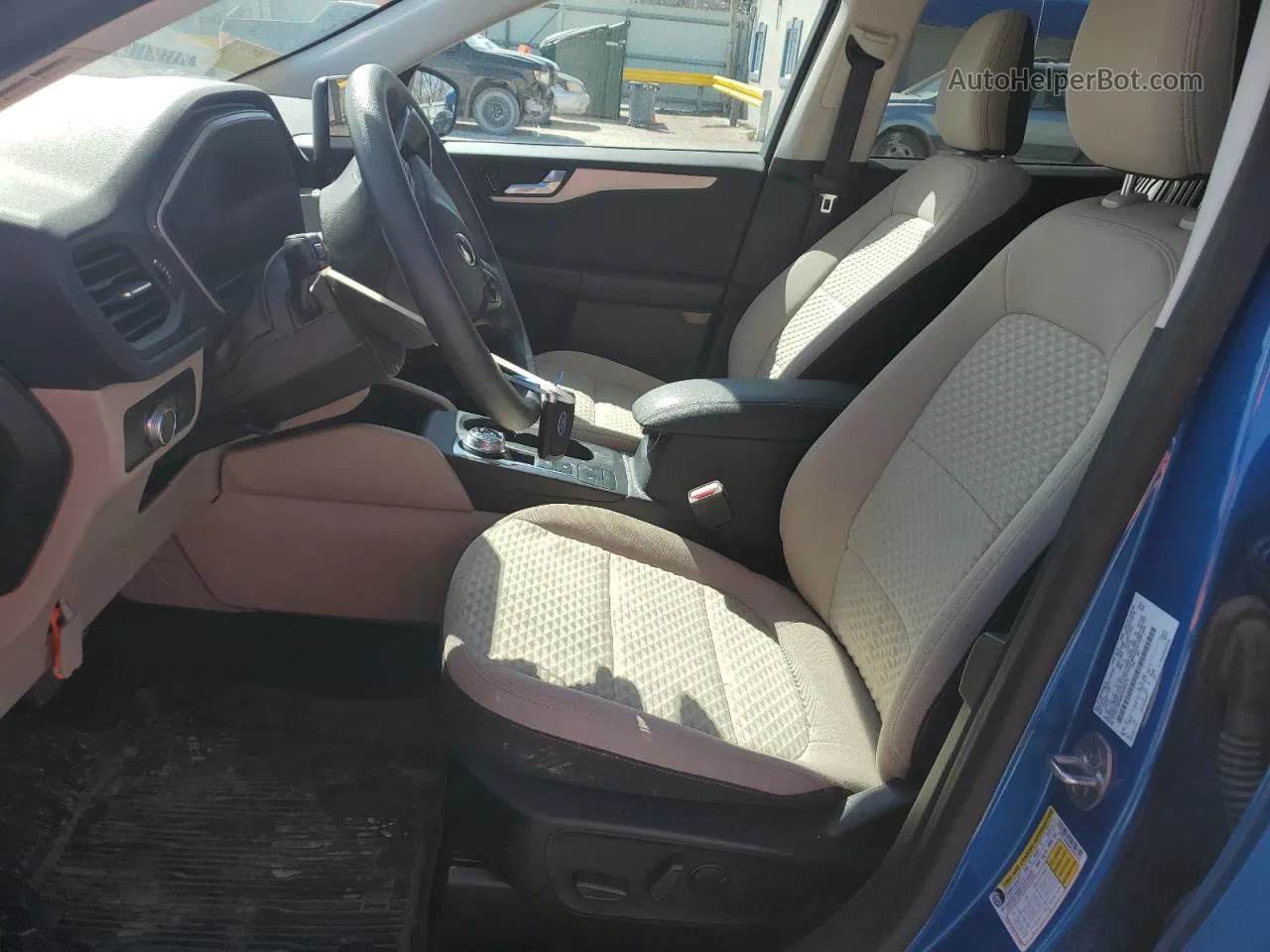 2021 Ford Escape Se Синий vin: 1FMCU9G66MUA06170