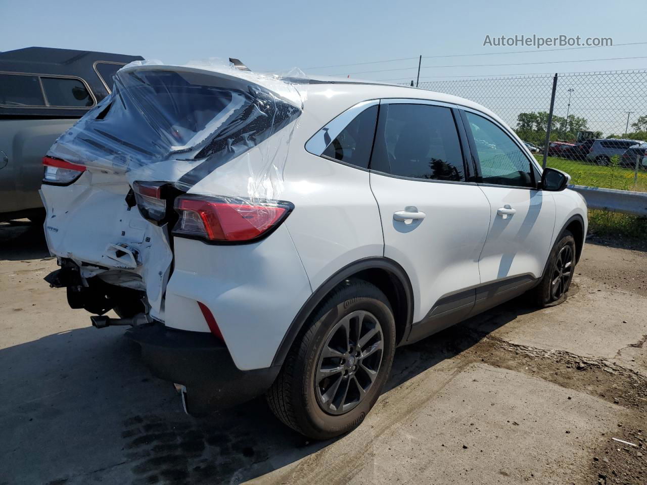 2021 Ford Escape Se Белый vin: 1FMCU9G66MUA12745