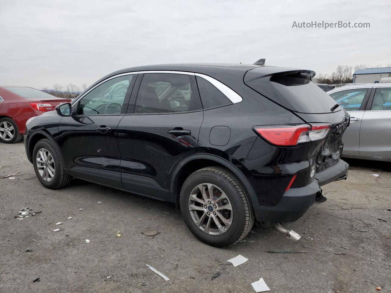 2021 Ford Escape Se Черный vin: 1FMCU9G66MUA97327