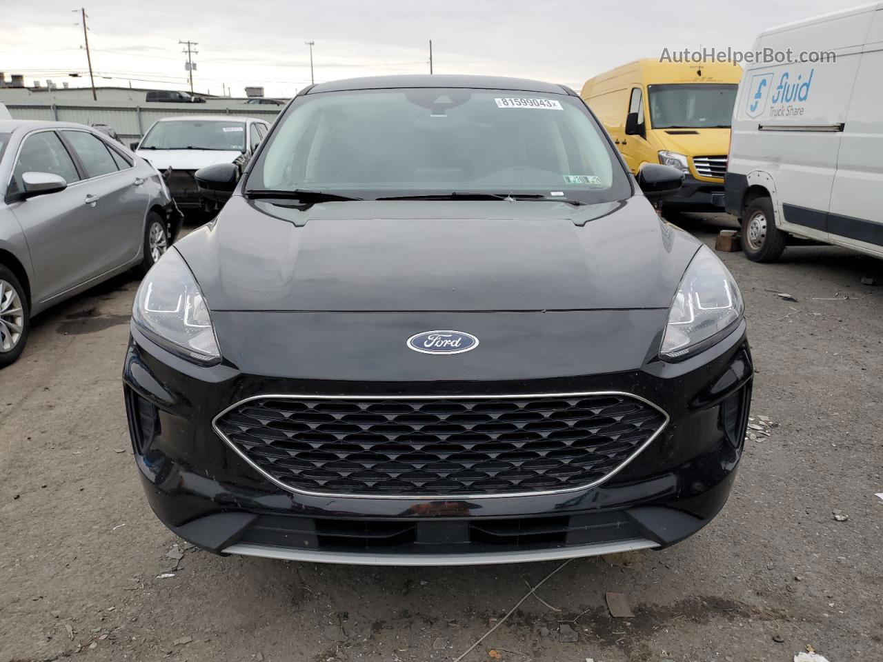 2021 Ford Escape Se Black vin: 1FMCU9G66MUA97327