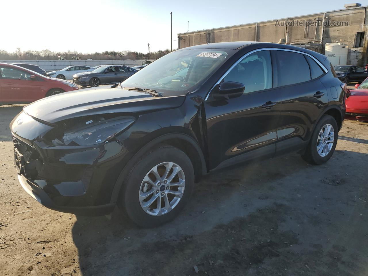 2021 Ford Escape Se Black vin: 1FMCU9G67MUA50565