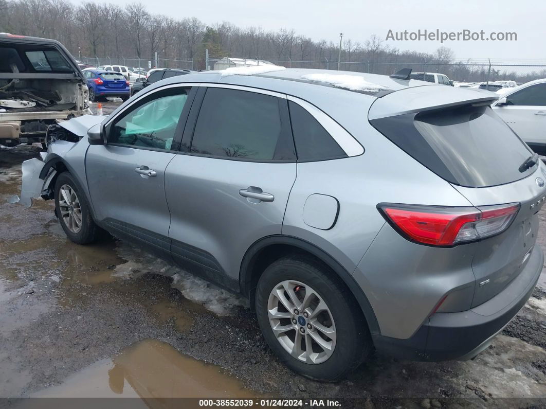 2021 Ford Escape Se Silver vin: 1FMCU9G67MUA91925