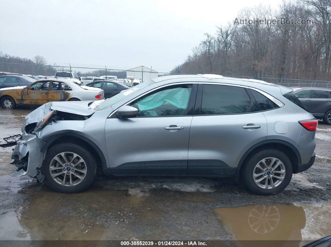 2021 Ford Escape Se Silver vin: 1FMCU9G67MUA91925