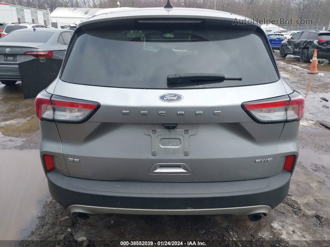 2021 Ford Escape Se Silver vin: 1FMCU9G67MUA91925